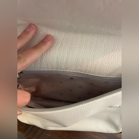 Kate Spade Crossbody Purse Neutral Colorblock Black Cream and Tan - Picture 7 of 9